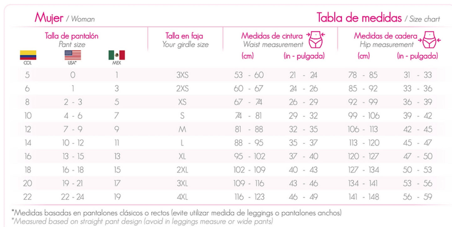 Faja Larga Control Flexy (Ref. F-0879)