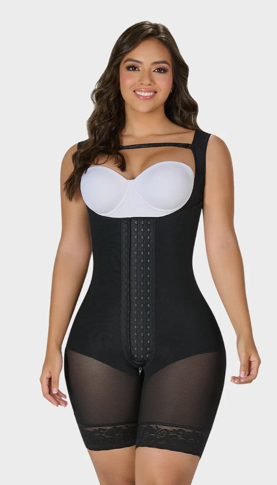 Faja Tipo Reloj de Arena Media Pierna (Ref. F00485)