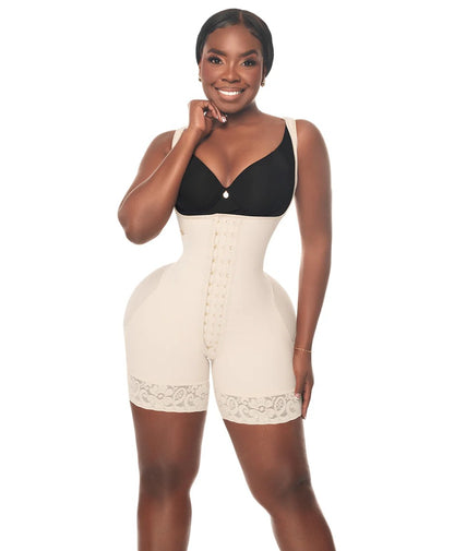 Faja Reloj de Arena Media Pierna Con Broches - Luxury Queen (Ref. LUX-013)