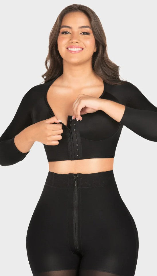 Brasier Colombiano Postquirúrgico con Mangas (Ref. B0204)