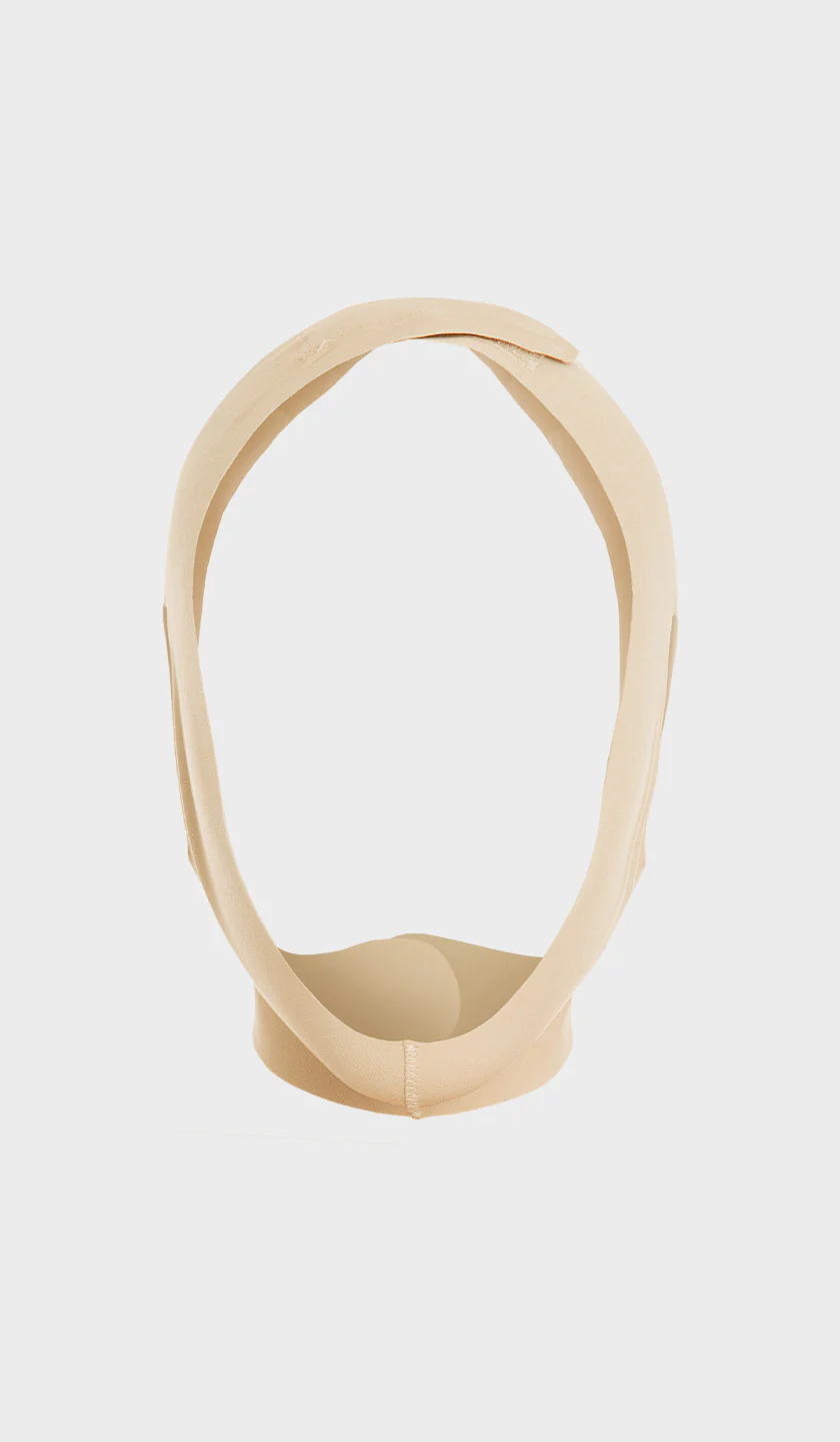 Mentonera Facial con Orificio para Orejas | (Ref. M-0810) M&D