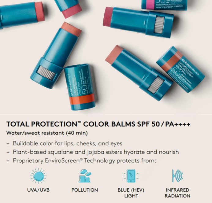 Colorescience Total Protection Color Balm SPF 50 Pink Sky 9g