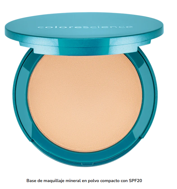 Colorescience Natural Finish Pressed Foundation SPF 20 Medium Sunlight 12g