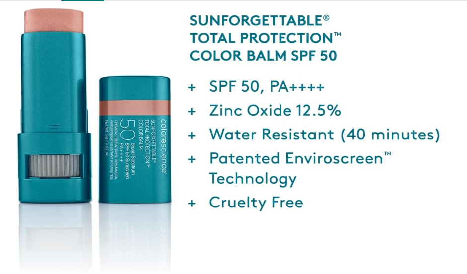 Colorescience Total Protection Color Balm SPF 50 Blush 9g