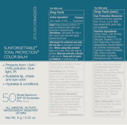 Colorescience Total Protection Color Balm SPF 50 Golden Hour 9g