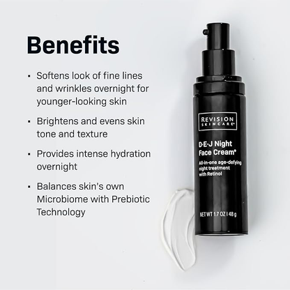 Revision Skincare D.E.J Night Face Cream Hidratante Noche 48ml