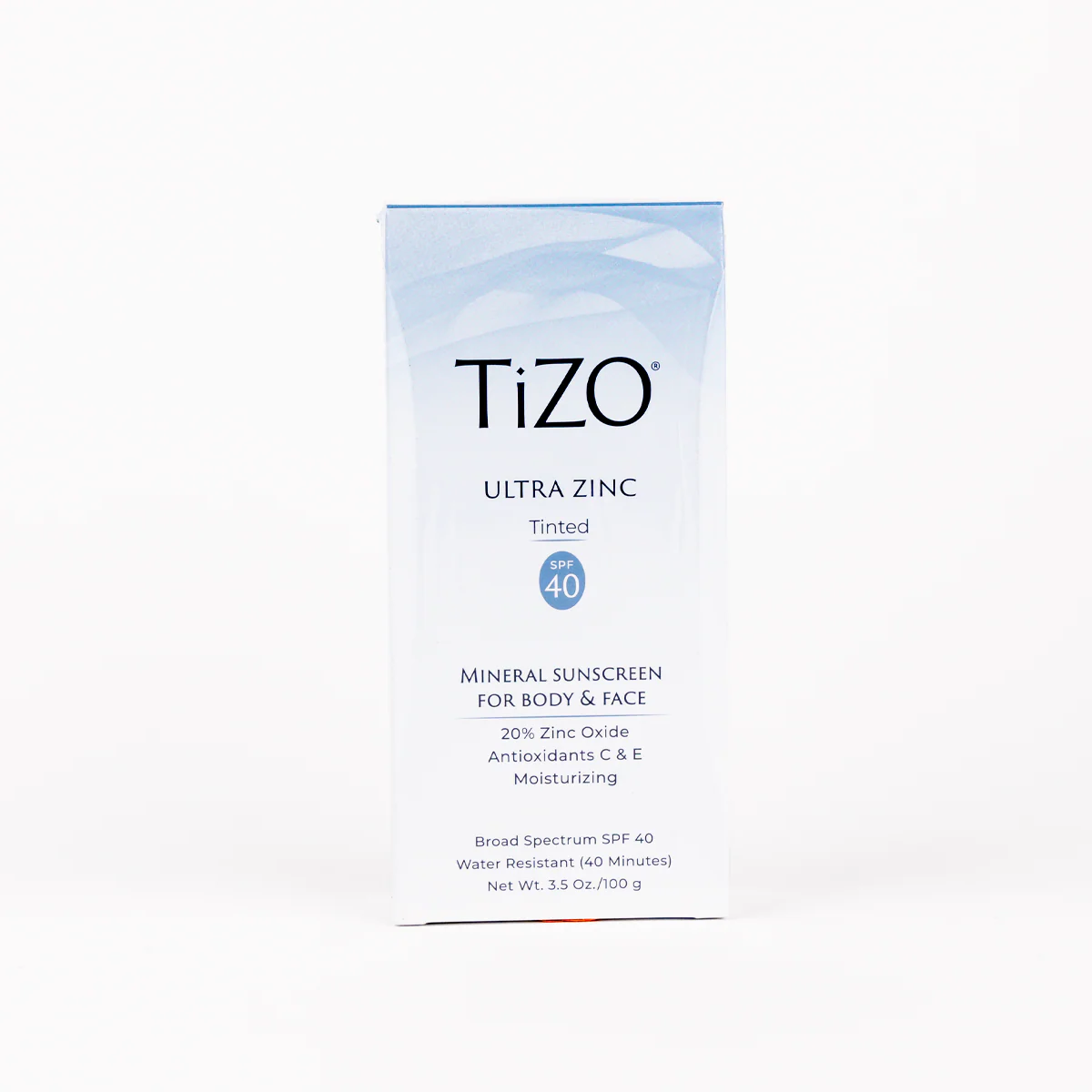 TIZO Ultra Zinc SPF 40 Protector Solar con Color 100g