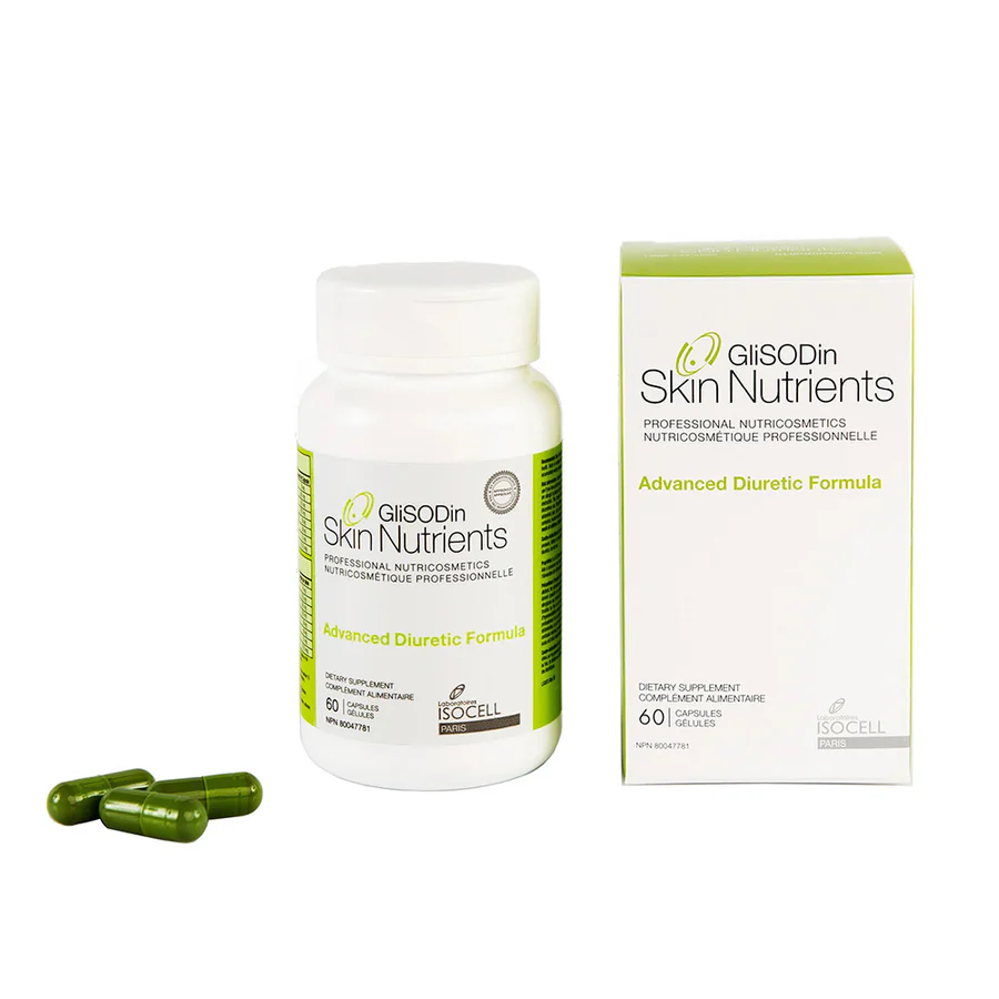 Glisodin Diuretic Suplemento Diurético 60 Cápsulas