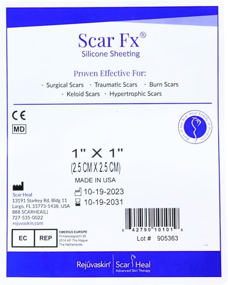 Scar Fx Strip 1x1 inch (2.5x2.5cm) 1 pieza
