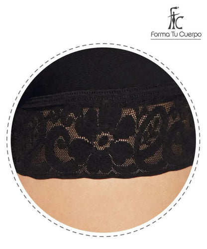 Short cremallera negro (Ref. O-071)