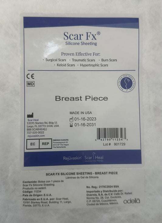 Scar Fx Breast Piece 1 pieza