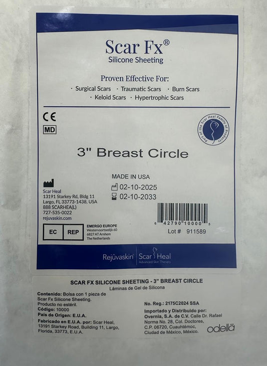 Scar Fx 3" Breast Circle 1 pieza